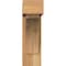 Ekena Millwork Thorton Block Rough Sawn Bracket w/ Offset Brace, Western Red Cedar, 6"W x 16"D x 20"H BKT0604X16X20THR05RWR - alternate 3